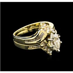 1.83ctw Diamond Ring - 14KT Yellow Gold