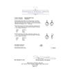 Image 3 : 1.46ctw Diamond Earrings - 14KT White Gold