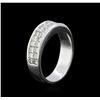 Image 1 : 1.38ctw Diamond Ring - 18KT White Gold