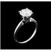 Image 3 : EGL USA Certified 2.01ct Diamond Solitaire Ring - 14KT White Gold