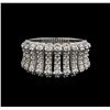Image 2 : 0.85ctw Diamond Ring - 14KT White Gold