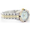 Image 3 : Rolex Two-Tone Diamond and Sapphire DateJust Ladies Watch