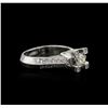 Image 1 : 14KT White Gold 0.90ctw Diamond Ring