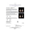Image 3 : 18.58ctw Morganite and Diamond Earrings - 14KT Rose Gold