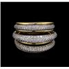 Image 2 : 1.74ctw Diamond Ring - 14KT Two-Tone Gold