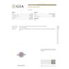 Image 5 : 18KT Two-Tone Gold GIA Certified 2.12ct Pink Sapphire and Diamond Ring