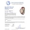 Image 5 : Rolex 18KT White Gold Ruby and Diamond Daytona Men's Watch