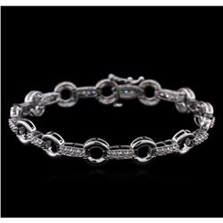 1.07ctw Diamond Bracelet - 14KT White Gold