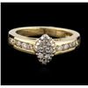 Image 2 : 14KT Yellow Gold 0.95ctw Diamond Ring