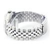 Image 8 : Rolex Stainless Steel Diamond and Sapphire DateJust Men's Watch