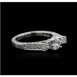 18KT White Gold 1.04ctw Diamond Ring