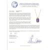 Image 3 : 14KT Yellow Gold 73.39ct Ametrine & Diamond Pendant with Chain
