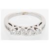 Image 7 : 0.68ctw Diamond Ring - 14KT White Gold