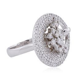 14KT White Gold 1.71ctw Diamond Ring