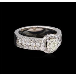 1.25ctw Diamond Ring - 14KT White Gold