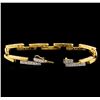 Image 3 : 0.49ctw Diamond Bracelet - 14KT Yellow Gold