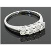 Image 9 : 0.81ctw Diamond Ring - 14KT White Gold
