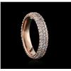 Image 1 : 14KT Rose Gold 1.25ctw Diamond Ring