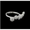 Image 1 : 0.88ctw Diamond Ring - 14KT White Gold