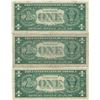 Image 2 : 1957 $1 Silver Certificate Currency Lot of 3