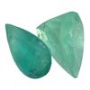 Image 1 : 4.2ctw Pear Mixed Emerald Parcel