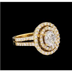 1.72ctw Diamond Ring - 14KT Yellow Gold