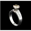 Image 4 : 2.70ctw Diamond Ring - 18KT White Gold