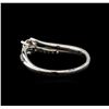 Image 3 : 0.05ctw Diamond Ring - 10KT White Gold