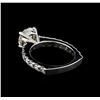Image 3 : EGL Cert 3.49ctw Diamond Ring - 14KT White Gold