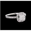 Image 1 : 1.05ctw Diamond Unity Ring - 14KT White Gold