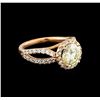 Image 1 : 1.77ctw Diamond Ring - 14KT Rose Gold