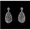 Image 1 : 14KT White Gold 2.29ctw Diamond Earrings