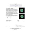 Image 5 : GIA Cert 11.71ct Emerald and Diamond Ring - 14KT Yellow Gold