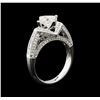 Image 3 : EGL USA Cert 1.92ctw Diamond Ring - 18KT White Gold