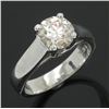 Image 1 : GIA Certified 1.41ct Diamond Ring - Platinum