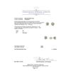 Image 3 : 1.60ctw Diamond Stud Earrings - 14KT White Gold