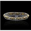 Image 1 : 0.43ctw Diamond Bracelet - 14KT Two-Tone Gold