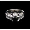 Image 2 : 3.71ctw Fancy Black Diamond Ring - 14KT White Gold