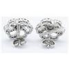 Image 5 : 1.03ctw Diamond Earrings - 10KT White Gold
