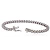 Image 3 : 14KT White Gold 2.23ctw Diamond Tennis Bracelet