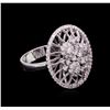 Image 2 : 1.33ctw Diamond Ring - 14KT White Gold