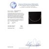 Image 4 : 1.13ctw Diamond Necklace - 18KT White Gold