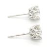 Image 6 : 1.39ctw Leo Diamond Stud Earrings - 14K White Gold