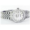 Image 2 : Rolex Stainless Steel Diamond DateJust Men's Watch