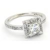 Image 5 : GIA Certified 1.39ctw Diamond Ring - 14K White Gold