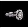 Image 1 : 1.70ctw Diamond Ring - 14KT White Gold