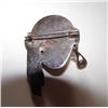 Image 2 : Mexican TAXCO Sterling 925 Turquoise Pre Eagle Pirate Brooch Pin. Rare
