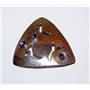Image 1 : Vintage Native American Navajo Sterling Silver Amethyst Bird Design Brooch Pin by Jerry Cowboy. Rare
