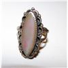 Image 1 : Old Pawn Native American Navajo Sterling Silver MOP Mother of Pearl Statement Ring Size 7
