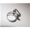 Image 2 : Old Pawn Native American Navajo Sterling Silver Spiny Oyster Statement Ring Size 5.5